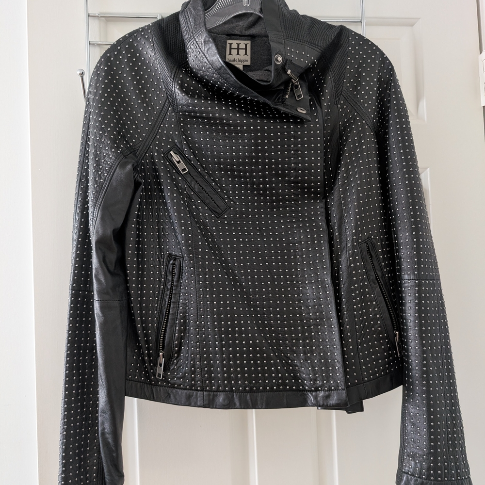 Haute Hippie Studded Women's Jacket